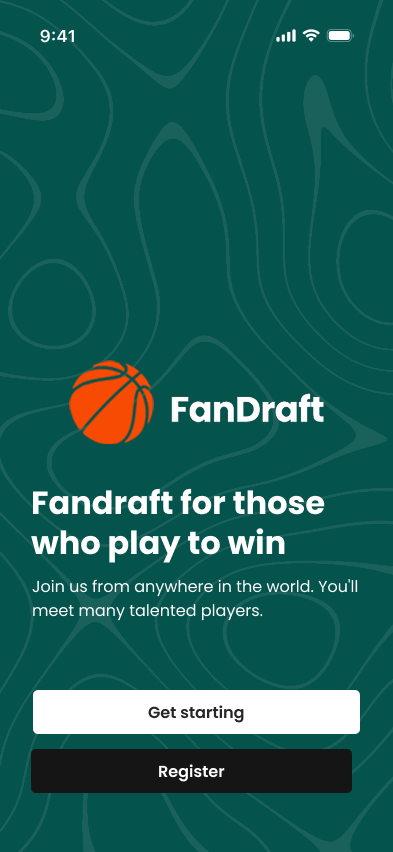 FanDraft App Screenshot 1