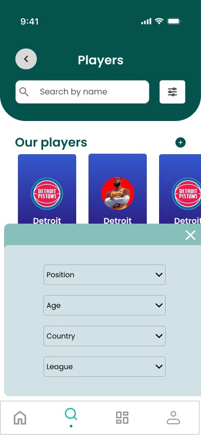 FanDraft App Screenshot 2